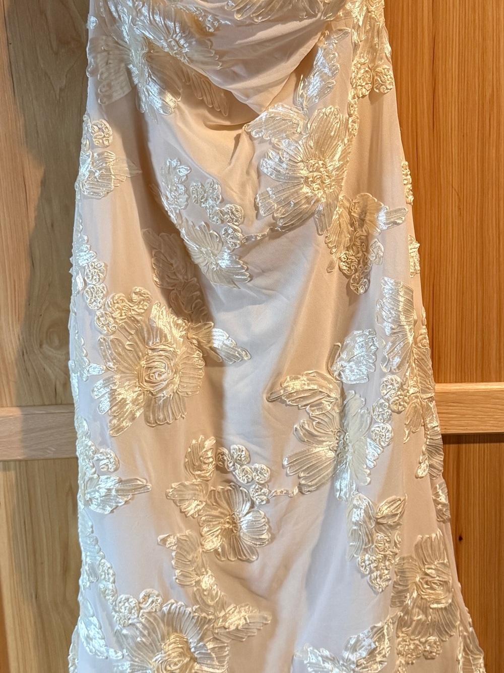 ZESICA Strapless Floral Dress Size Large